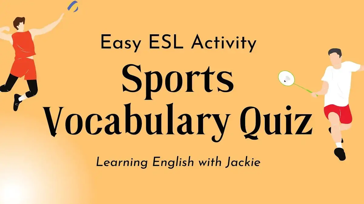 Sports and Games Vocabulary in English - English Learn Site