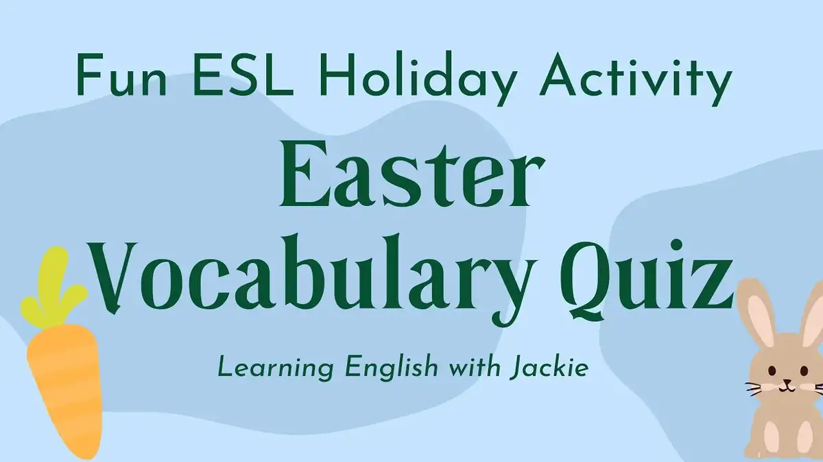 Sports Vocabulary Quiz  Easy ESL Activity for Teaching Sports Words