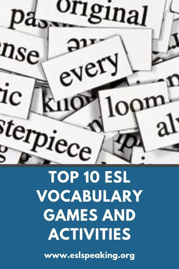 Games for Learning English, Vocabulary, Grammar Games, Activities, ESL