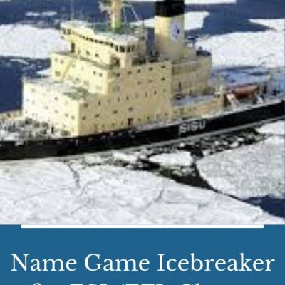 Name Game ESL Activity | What’s your Name Game for TEFL