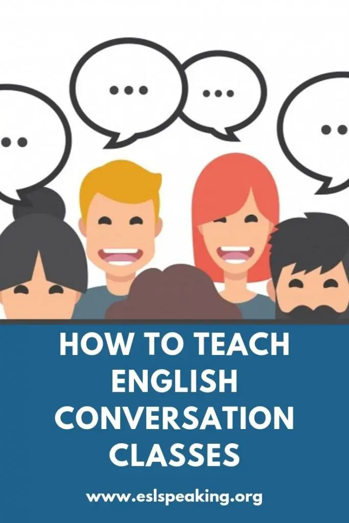How To Teach English Conversation Teaching English Speaking