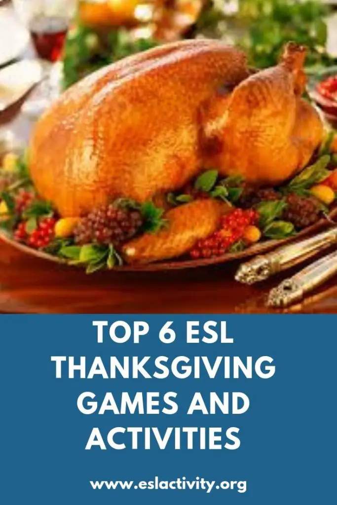ESL Thanksgiving Activities: The Top 20 to Try Out in your Classes