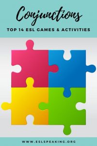 Conjunction Games, Activities, Worksheets & Lesson Plans