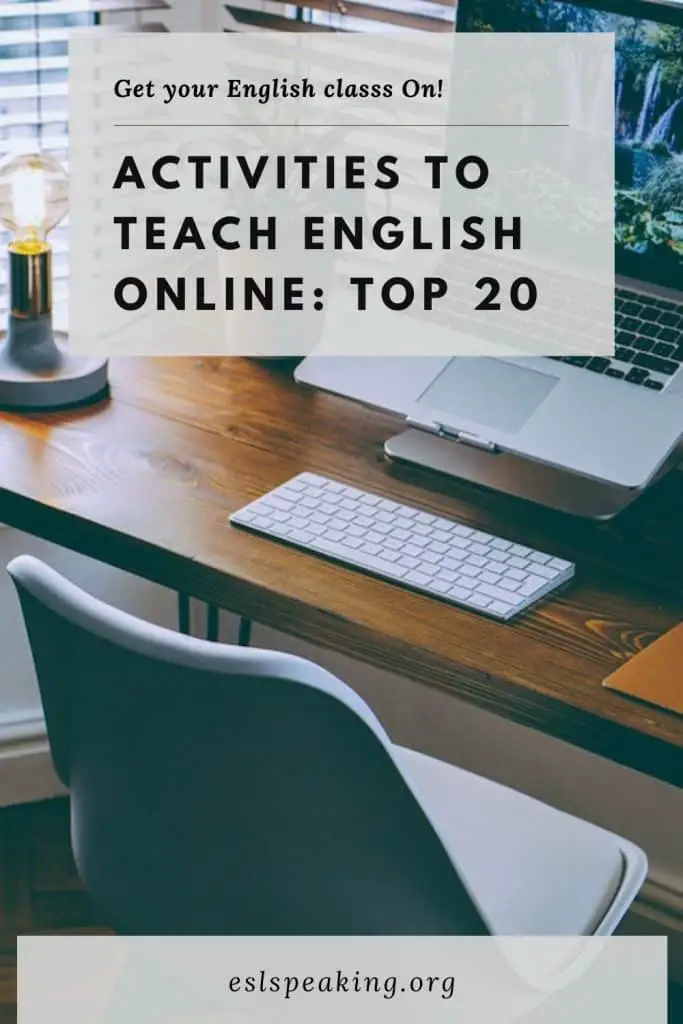 Teaching English Online: Top 26 Activities and Lesson Plan Ideas