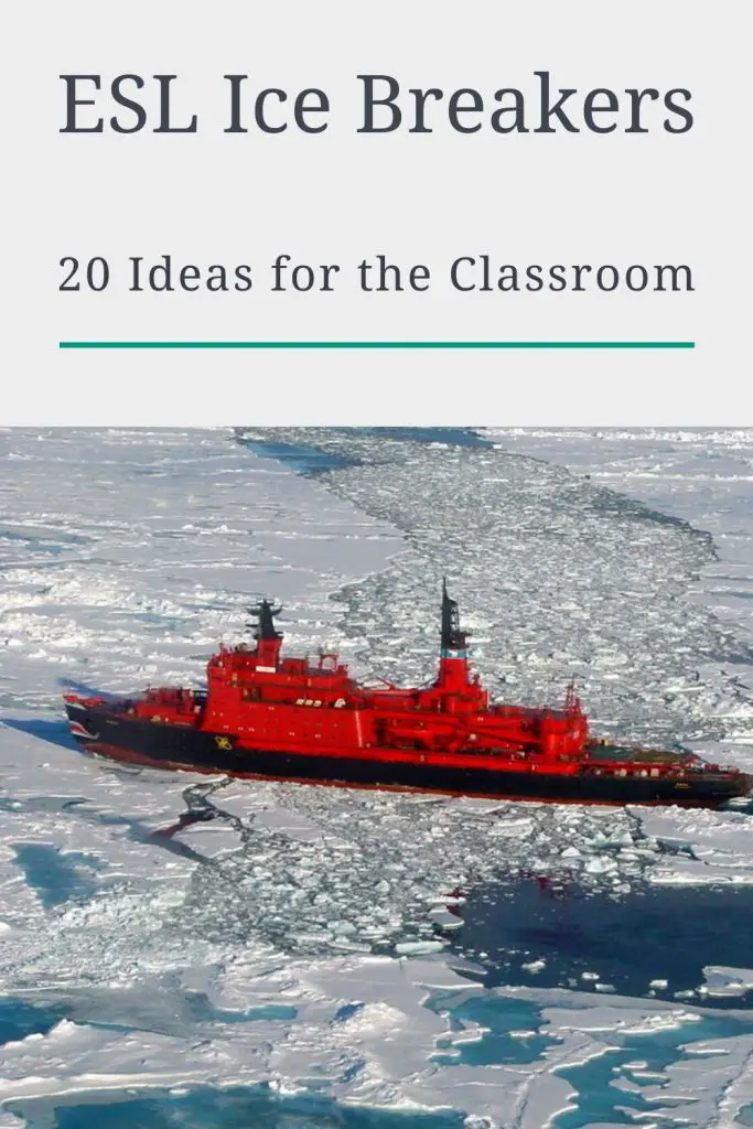 ESL Ice Breakers ESOL Icebreakers for Adults Best One to Try