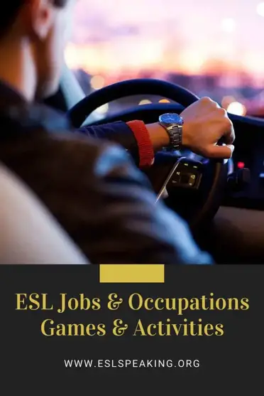 jobs esl activities games lesson plans worksheets more