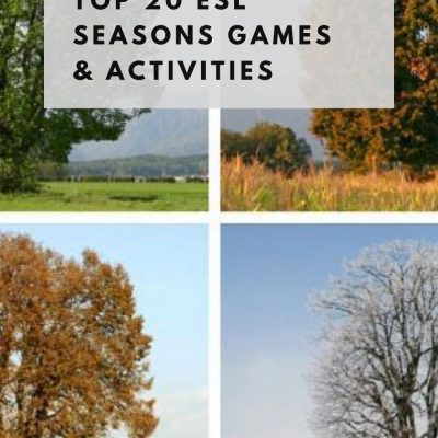 Seasons ESL Activities, Games, Lesson Plans & Worksheets