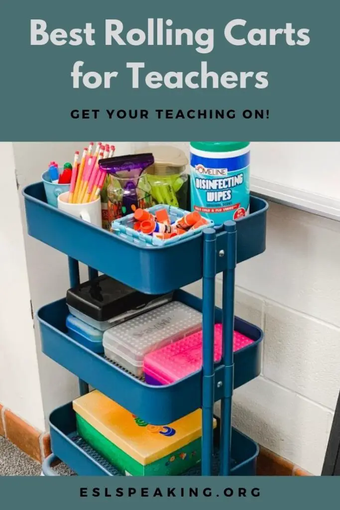Best Rolling Carts for Teachers Teacher Crates & Bags on Wheels