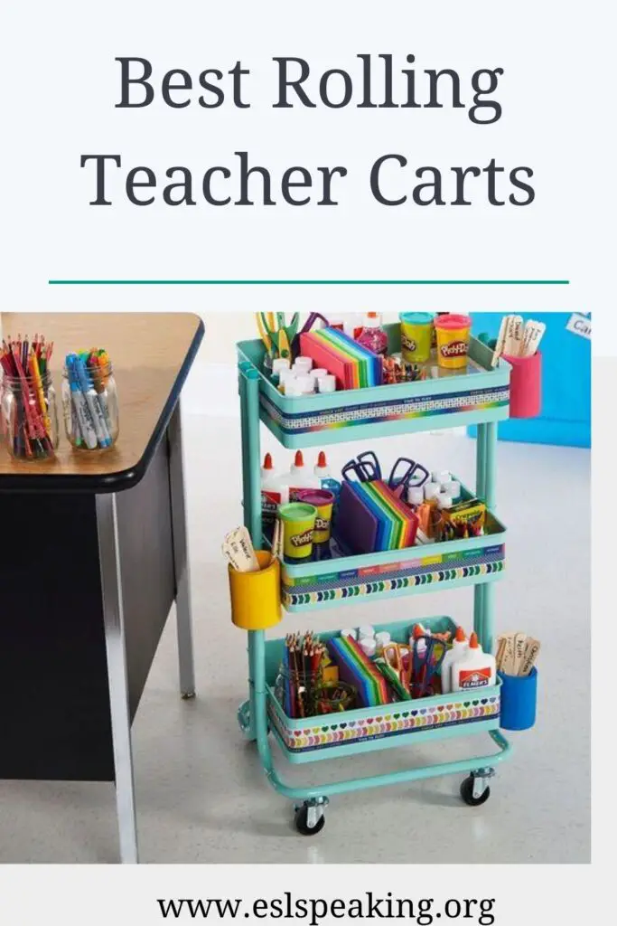 Best Rolling Carts for Teachers Teacher Crates & Bags on Wheels