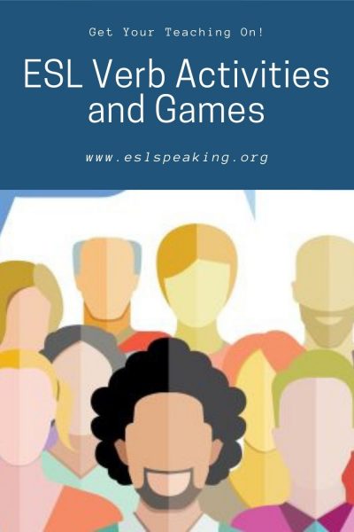 ESL Verb Games & Activities | Teaching Verbs to ESL Students