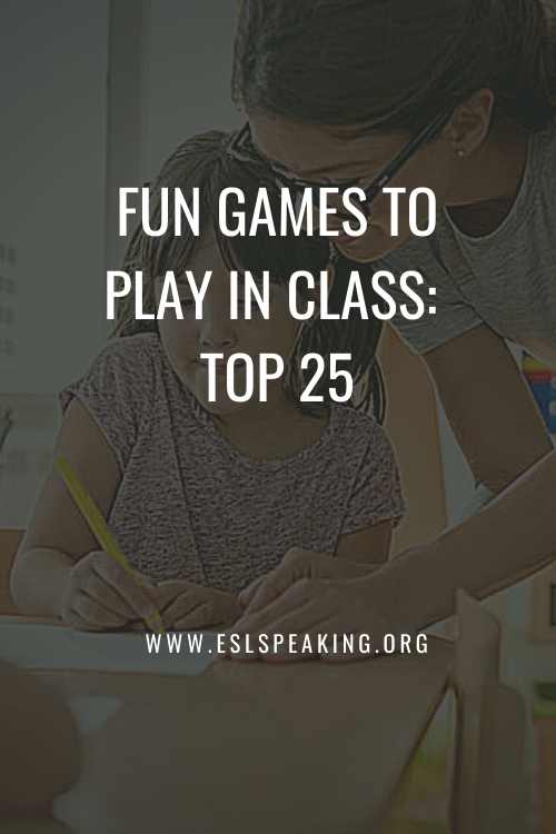 6 quick games to play at the end of class