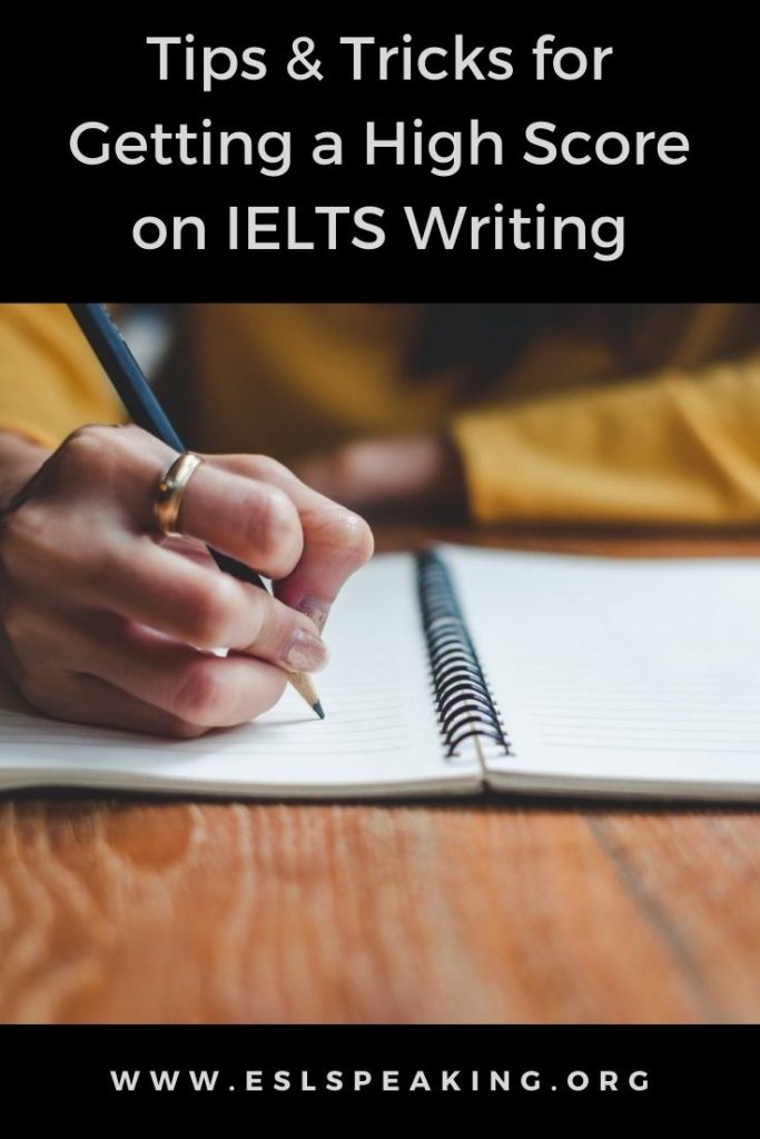 IELTS writing tips and tricks
