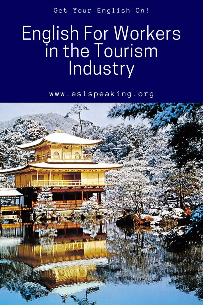 English Tourism Book: Written for Tourism Industry Workers!