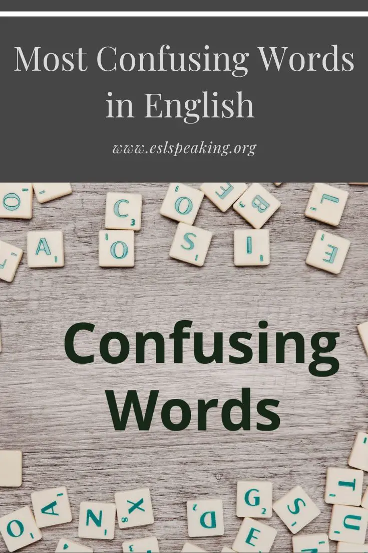 confusing english words