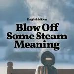 blow off some steam meaning