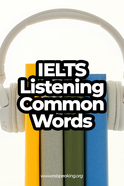 ielts listening common words