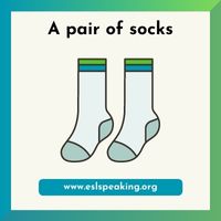 a pair of socks clipart