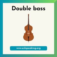 double bass clipart