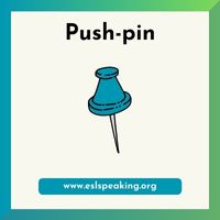 Push-pin clipart