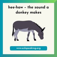 Animals and their Sounds (List Pictures) Animal Onomatopoeia