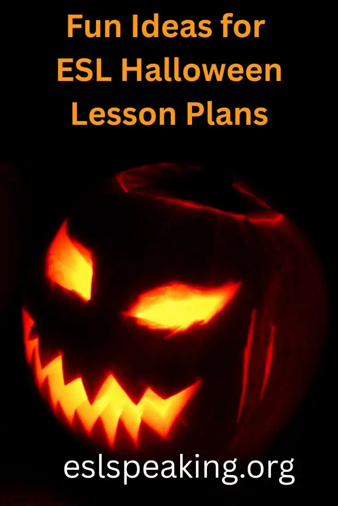 ESL Halloween lesson plan