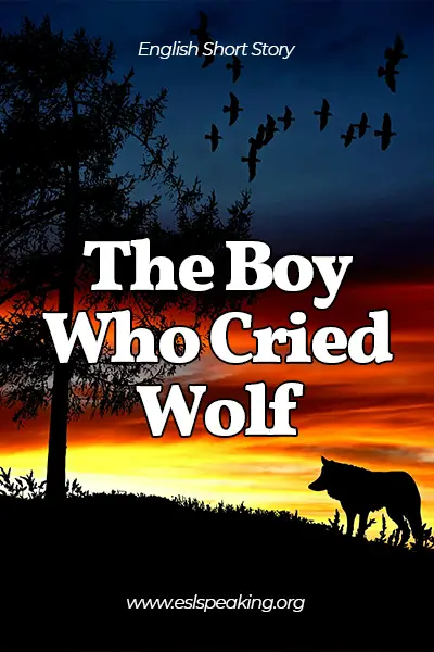 the boy who cried wolf english short story